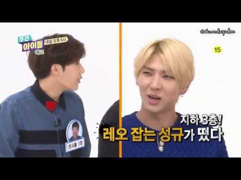 [ENG SUB] 151201 Weekly Idol Sunggyu MC & VIXX Preview