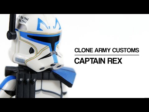 Clone Army Customs Captain Rex Review | LEGO Star Wars