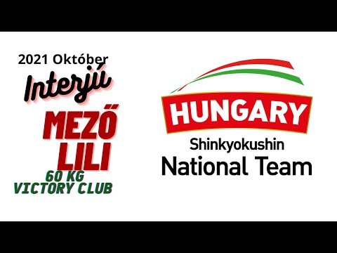 Mező Lili Shinkyokushin karate Európa bajnok interjúja 2021