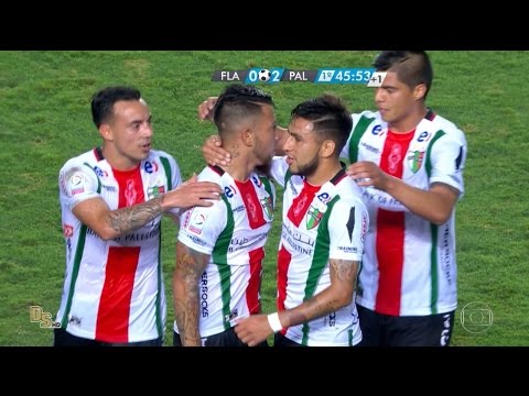 Gols - Flamengo 1 x 2 Palestino (CHI) - Sul-Americana 2016
