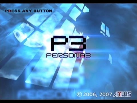 Persona 3 FES -Journey-100% HARD mode-Part 1-The Contract