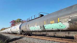 CN 8841 leads 396 with new TankTrain tank cars