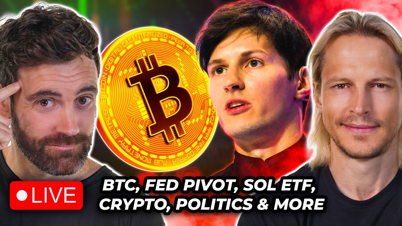Crypto News: Rate Cuts Coming, BTC, Pavel Durov, SOL, Fetch.AI & MORE!