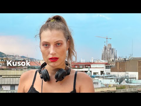 Kusok - Live @ DJanes.net Rooftop, Barcelona, Spain 18.8.2022 / Techno DJ Mix