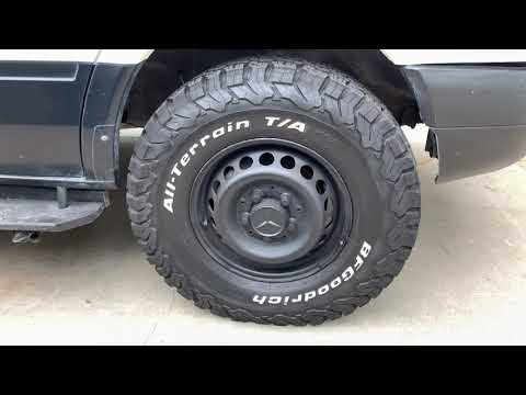 BFG KO2 AT 235/85r16 tires on T1N sprinter van