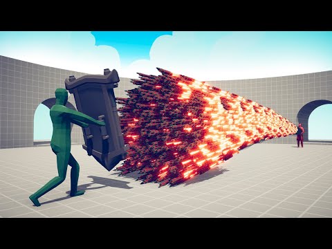 ZOMBIE MIRROR SHIELD vs EVERY GOD - TABS | Totally Accurate Battle Simulator