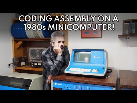 Coding Assembly on a 1980s Business Minicomputer