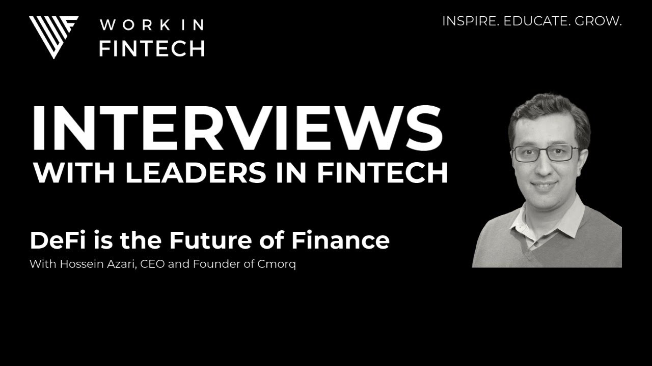 DeFi, the Future of Finance: Graduate Advice from ex Goldman and Google Data Scientist Hossein Azari