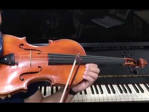 97020-0686 Aula de Violino estação de metrô Santa Isabel tocando Grandioso és tú - hino 378 CCB