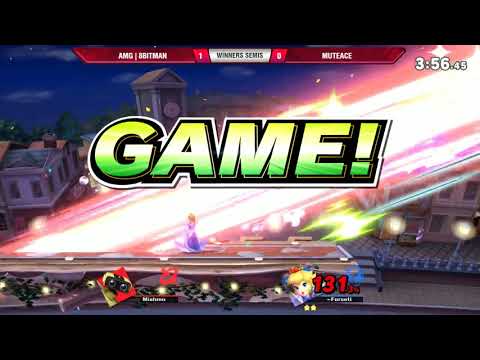 VS Weekly 12/13/18 - Winners Semis - AMG | 8BitMan (ROB) vs MuteAce (Peach) - Smash Ultimate
