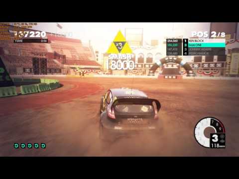 Dirt 3 Walkthrough Part 118 - "Gymkhana World Tour: Gymkhana L.A. Coliseum" [1080p60]