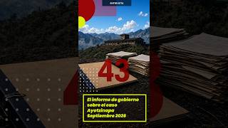📜 ⁠El informe de gobierno sobre el caso #Ayotzinapa Septiembre 2026 ☝️#shorts