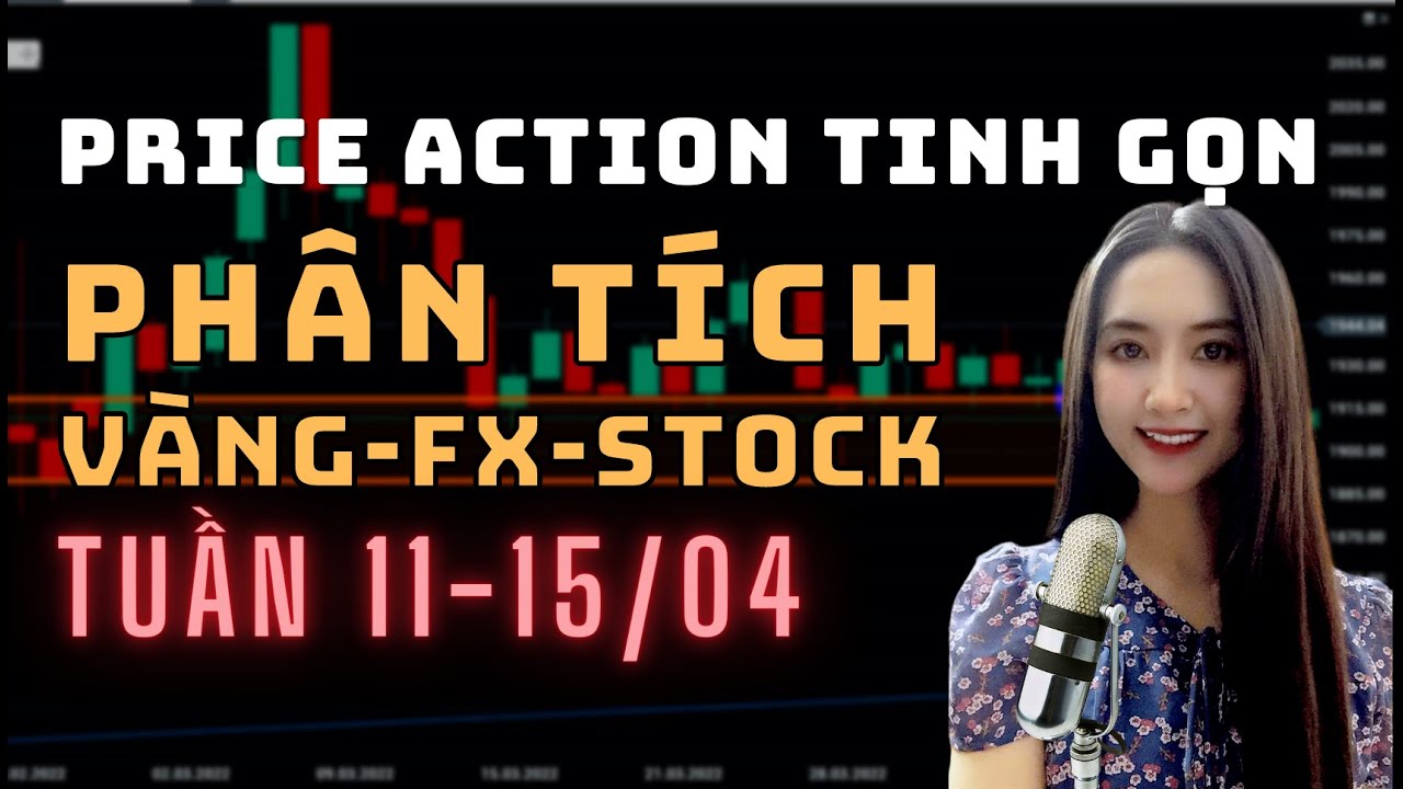 Phân Tích VÀNG-FOREX-STOCK Tuần 11-15/04 Theo Phương Pháp Price Action Tinh Gọn