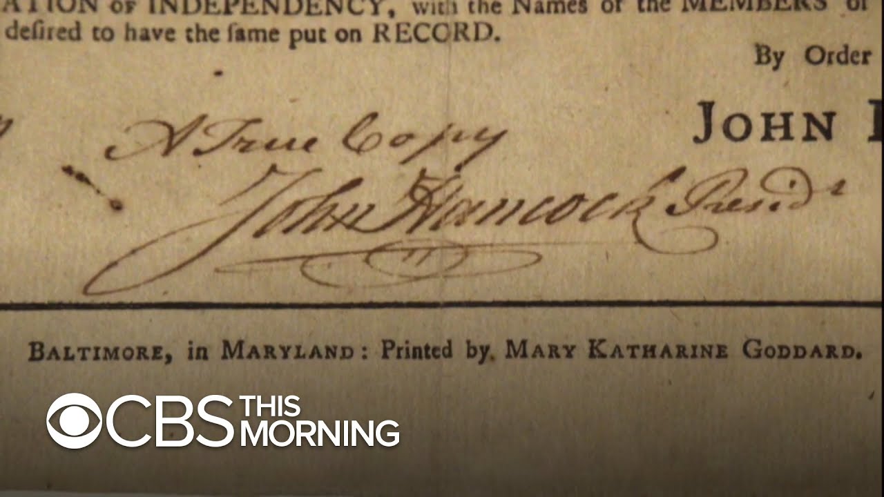 The little-known story of the only woman who "signed" the Declaration of Independence