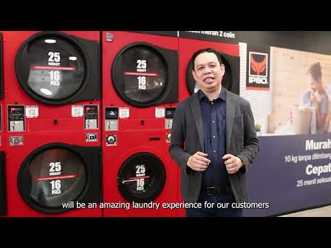 THE  LARGEST  IPSO COIN LAUNDRY STORE IN INDONESIA