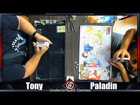 Dragon Ball Super TCG Regional Event - Tony vs. Paladin at Underground Games. FINAL ROUND.  Round 5.