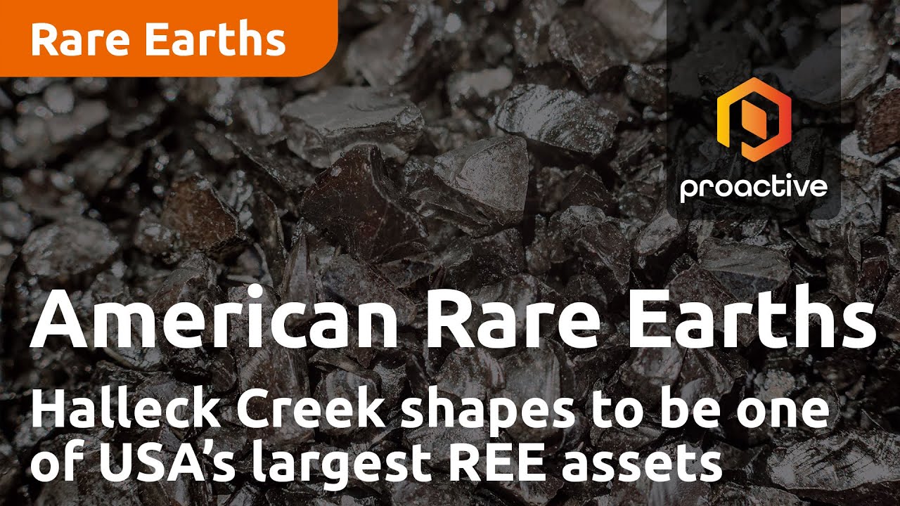 American Rare Earths' Halleck Creek shapes to be one of USA’s largest REE assets