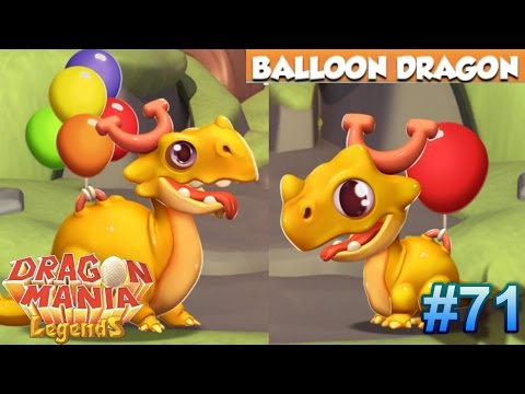 Dragon Mania Legends PC Walkthrough Part 71 - Balloon Dragon Hatching + FB Page!