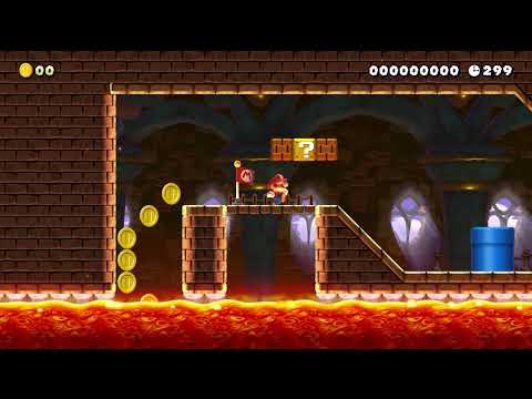 Super Mario Maker 2 🔧 Crystal Magma Blocks 🔧 by Zyro