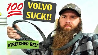 Volvo S40 2.4L timing belt jumped timing