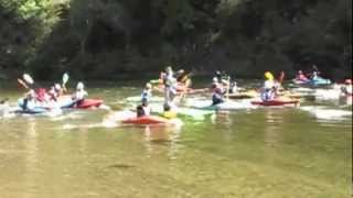 preview picture of video '2012 Mokelumne River Races Downriver Mass Start'