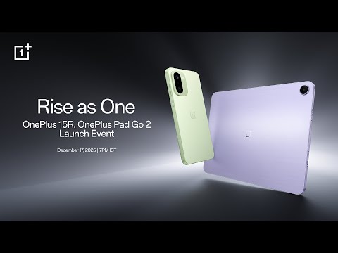 OnePlus 15R, OnePlus Pad Go 2 Launch Event and Anniversary Celebration | Rise as One