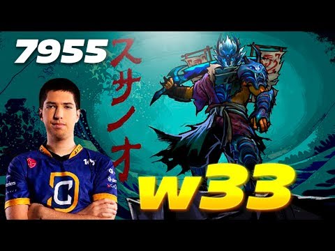 w33 Samurai Juggernaut | 7955 MMR Dota 2