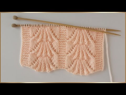 Süpürge Örgü Modeli Yapılışı | Yelek, Şal, Hırka İçin Kolay Örgü Modeli #knitting