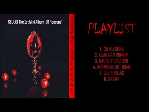 SEULGI 28 REASONS FULL ALBUM PLAYLIST
