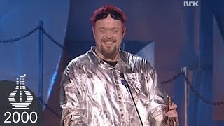 Asgeir vinner Årets Barneplate (Spellemannprisen 2000)