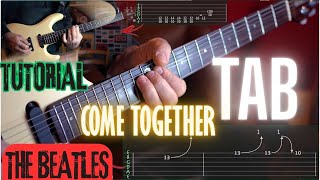 Come Together Guitar Tab Tutorial - The Beatles Cover &amp; Preset