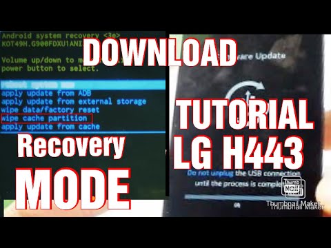 How to Open Download Mode or Recovery Mode on LG G443 - EASY TUTOTIAL
