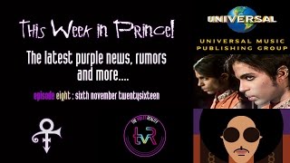 This Week in Prince! #008 - Picturing Prince, Publishing & Potential Albums!