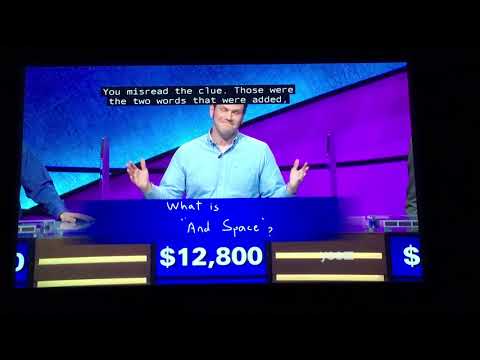Final Jeopardy, Jason Zuffranieri becomes a 10-DAY Champion, passes the $250,000 mark! (9/12/19)