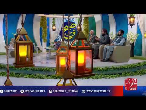 Subh e Noor -07-01-2017- 92NewsHD