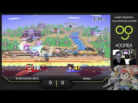 OOMBA 2 - LQ - SS Mr.ConCon (Luigi) vs. KiraFlax (Pit) - Sm4sh Wii U