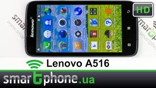 Lenovo IdeaPhone A516 (White) - відео 4