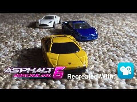 Asphalt 6 Adrenaline Intro recreated in Stop Motion Studio