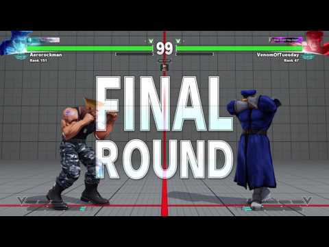 SFV - Aerorockman (Guile) Vs VenomOfTuesday (M.Bison)