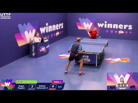 WINners CUP table 1 09.09 Kogut Bogdan - Zaitsev Aleksandr A 17:00