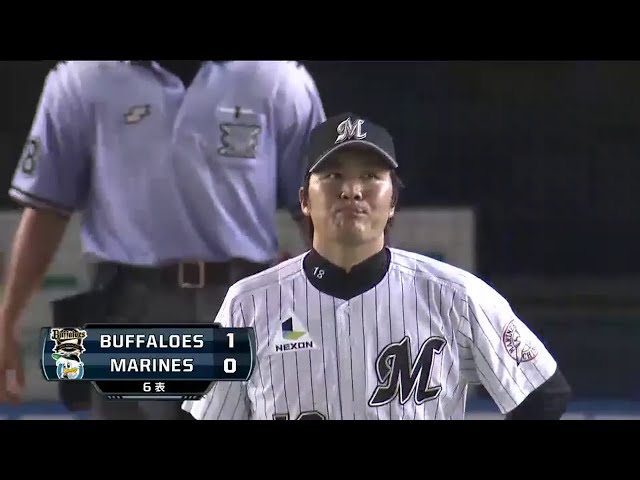 【6回表】バファローズ平野恵が先制タイムリー!! 白熱した投手戦の均衡を破った!! 2014/8/21 M-Bs