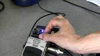 Video thumbnail for Behringer RSM guitar FX pedals review - DD600 Digital Delay by dancetech