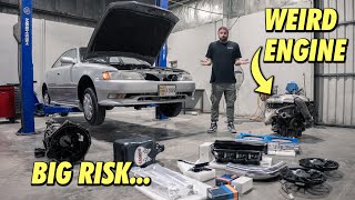 Building an engine-swapped JZX90 in just 3 days...