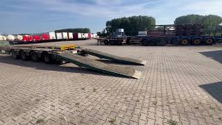بيع العربات نصف المقطورة عربة مقطورة مسطحة منخفضة Faymonville STZ-4AU , 4x hydraulic steering-axle, hydraulic ramps - صورة 4 | Autoline DZ العربات نصف المقطورة عربة مقطورة مسطحة منخفضة Faymonville STZ-4AU , 4x hydraulic steering-axle, hydraulic ramps | صورة 4 - Autoline