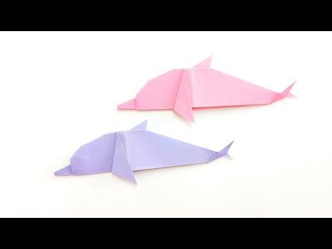 Origami Dolphin  | Origami tutorial Step by Step | Origami Animal