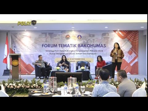 DIV HUMAS POLRI GELAR FORUM TEMATIK BAKOHUMAS