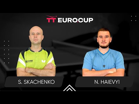 17:45 Serhii Skachenko - Nazarii Haievyi 23.01.2025. TT Euro.Cup Ukraine Master. TABLE 3