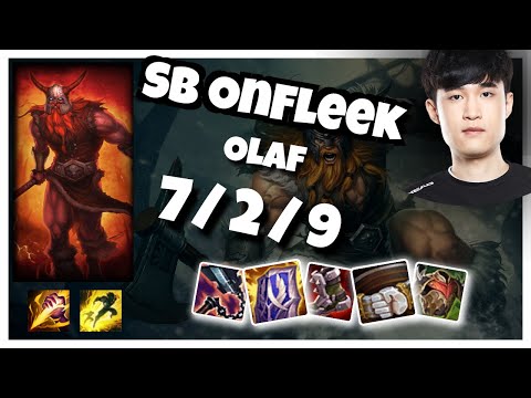 OnFleek Olaf s11 Jungle Challenger Replay (7/2/9) - KOREAN