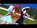 【東方mmd】小傘ちゃんとぬえちゃんでdaybreak frontline