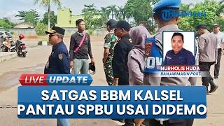 Tindak Lanjut Demo Ratusan Sopir soal Kelangkaan Solar, Satgas BBM Gelar Inspeksi ke SPBU di Kalsel